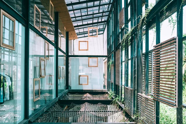 Accente tropicale în interioare moderne urbana