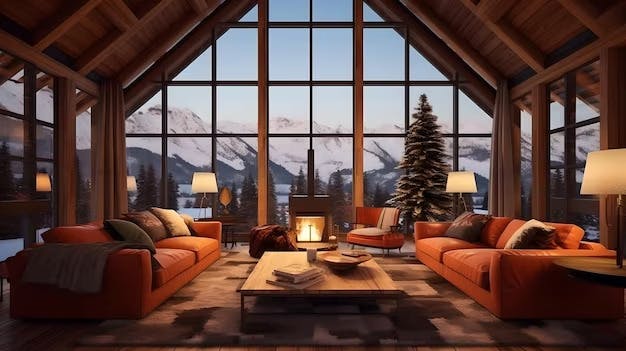 Ghidul tău de iarnă: Crearea căldurii cu designul interior al unui apartament cu influențe scandinave