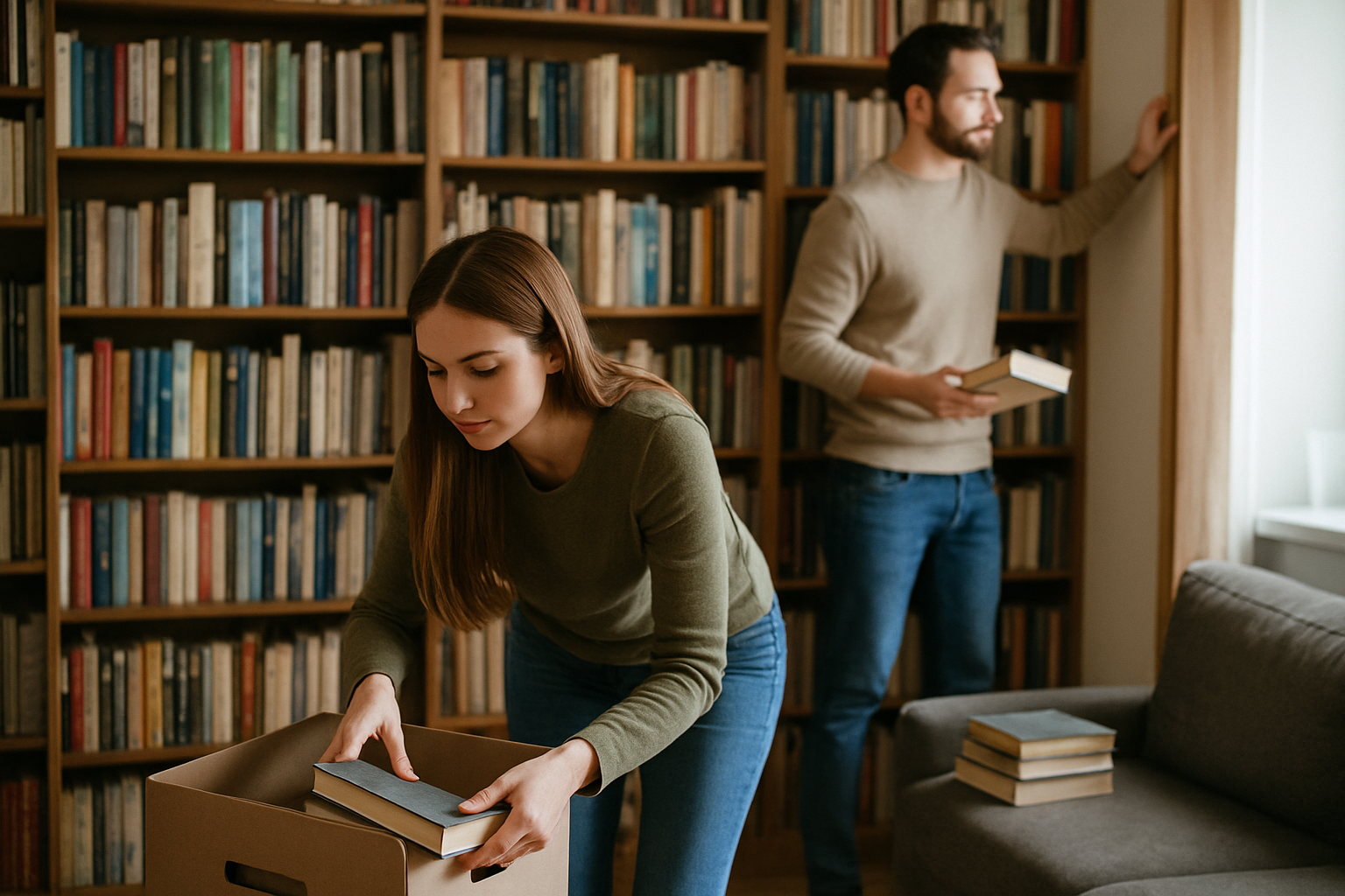 Amenajarea bibliotecii acasă: soluții practice