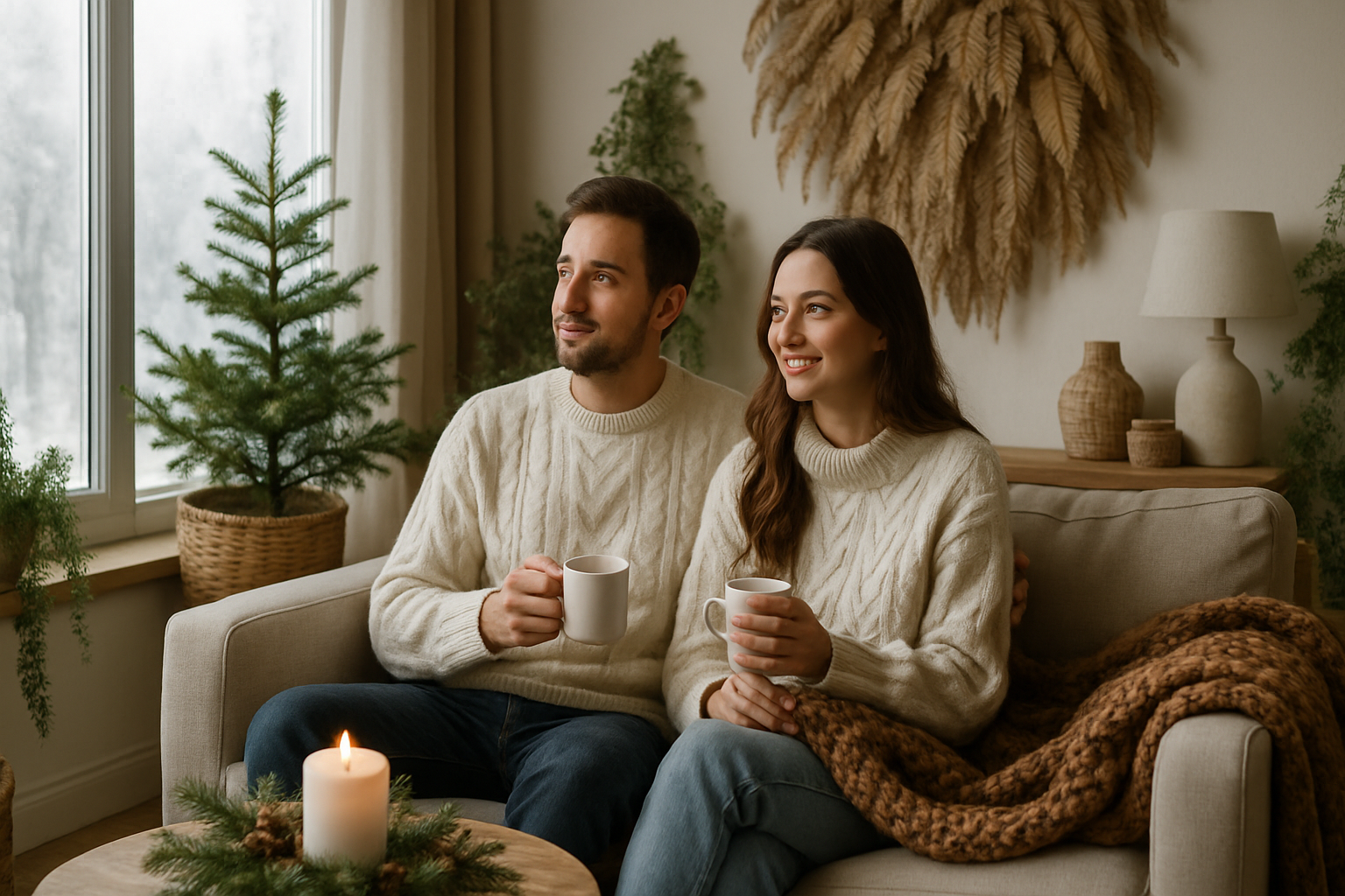 Amenajări inspirate de natură pentru interiorul iernii