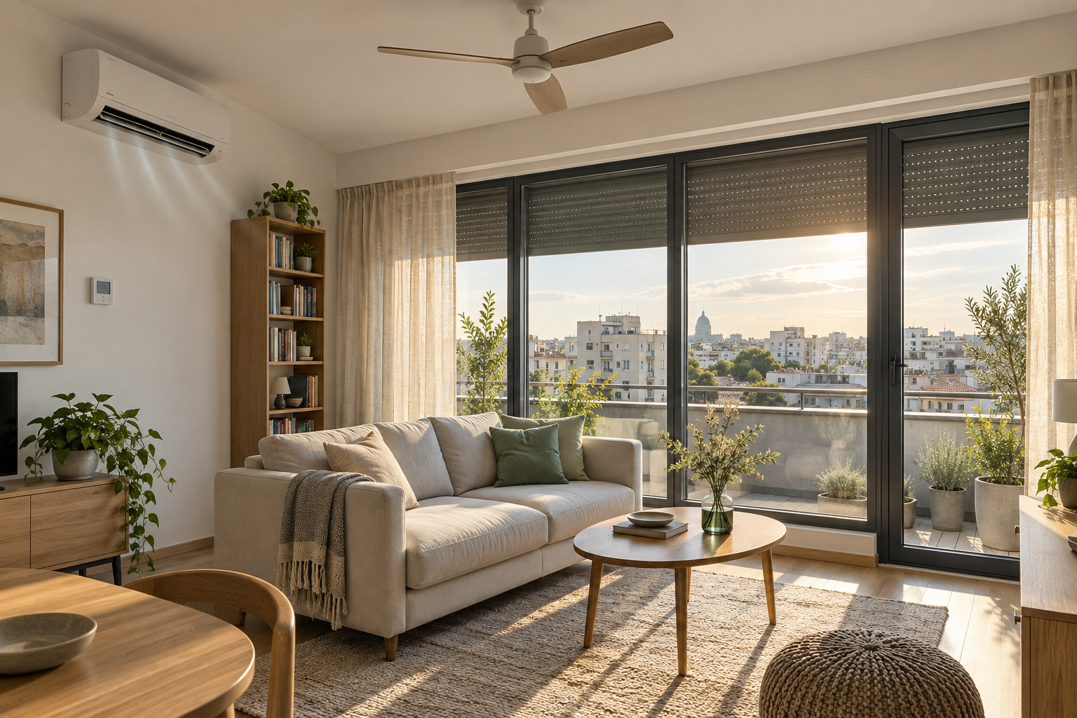 Apartament la ultimul etaj: căldură, infiltrații și amenajare