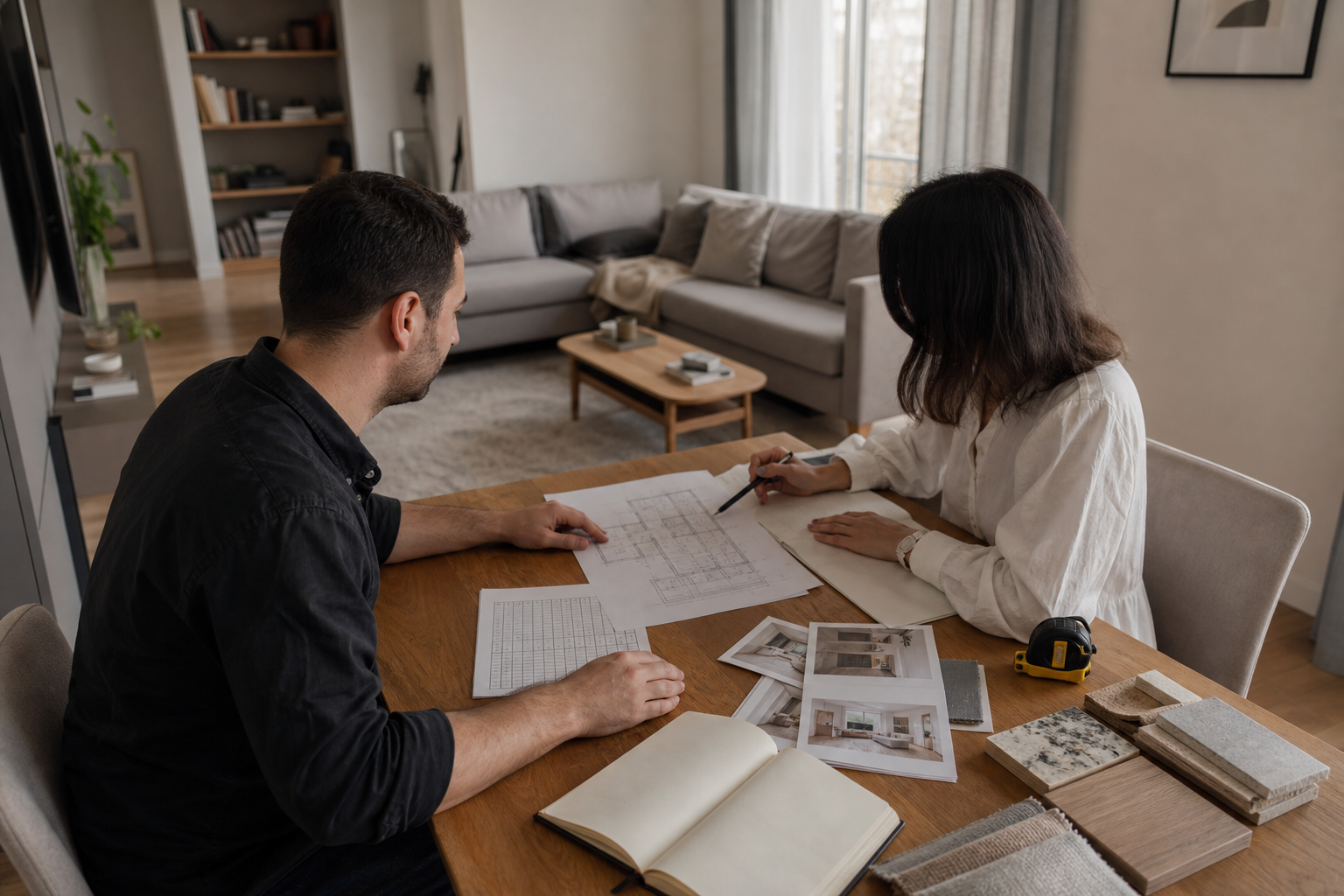 Brief de design interior: ce pregătești înainte de prima întâlnire