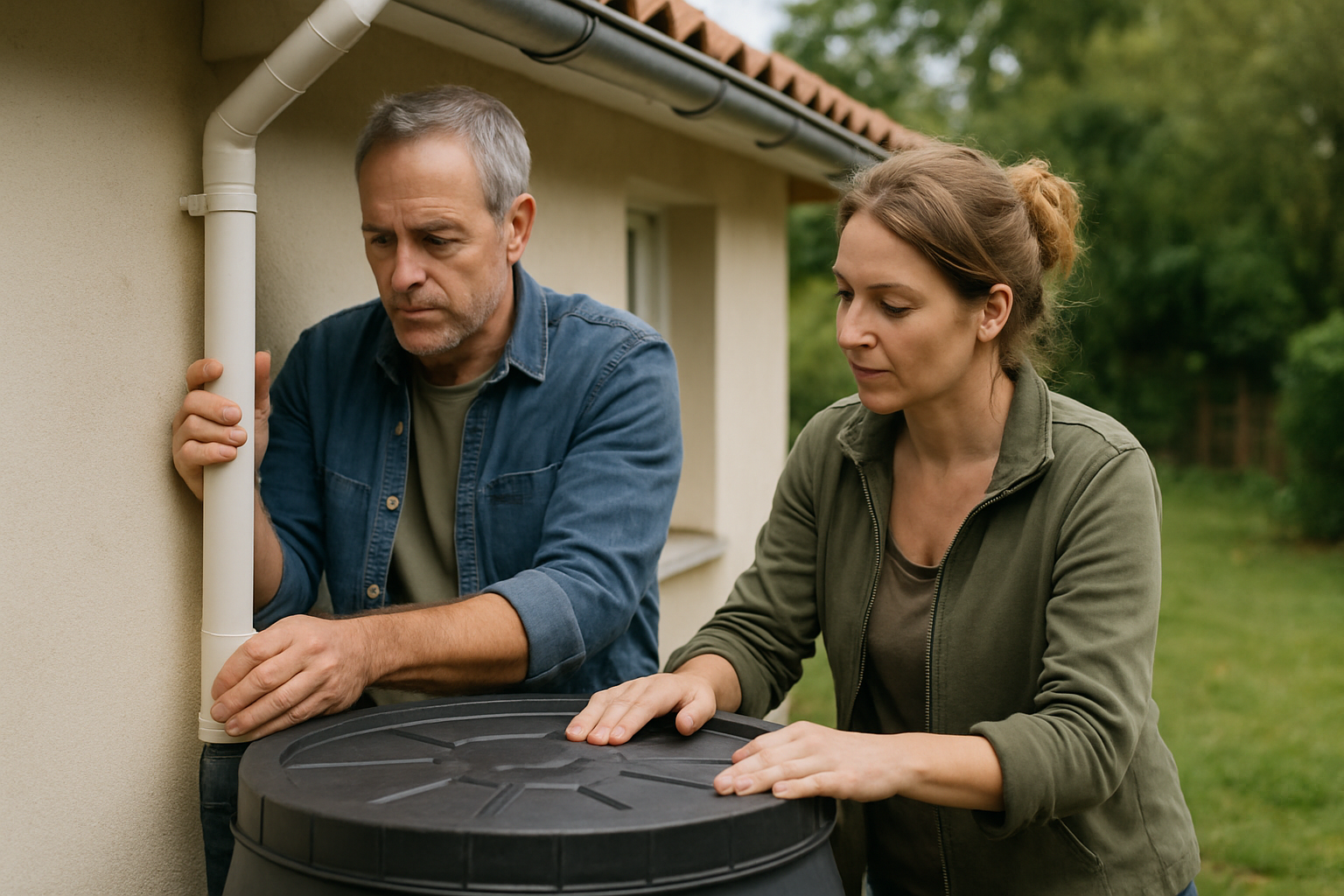 Construiește-ți propriul sistem de colectare a apei pluviale