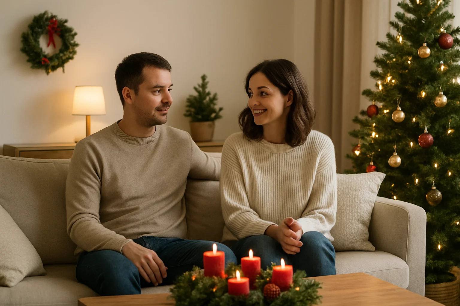 Cum am integrat detalii festive în living fără exces