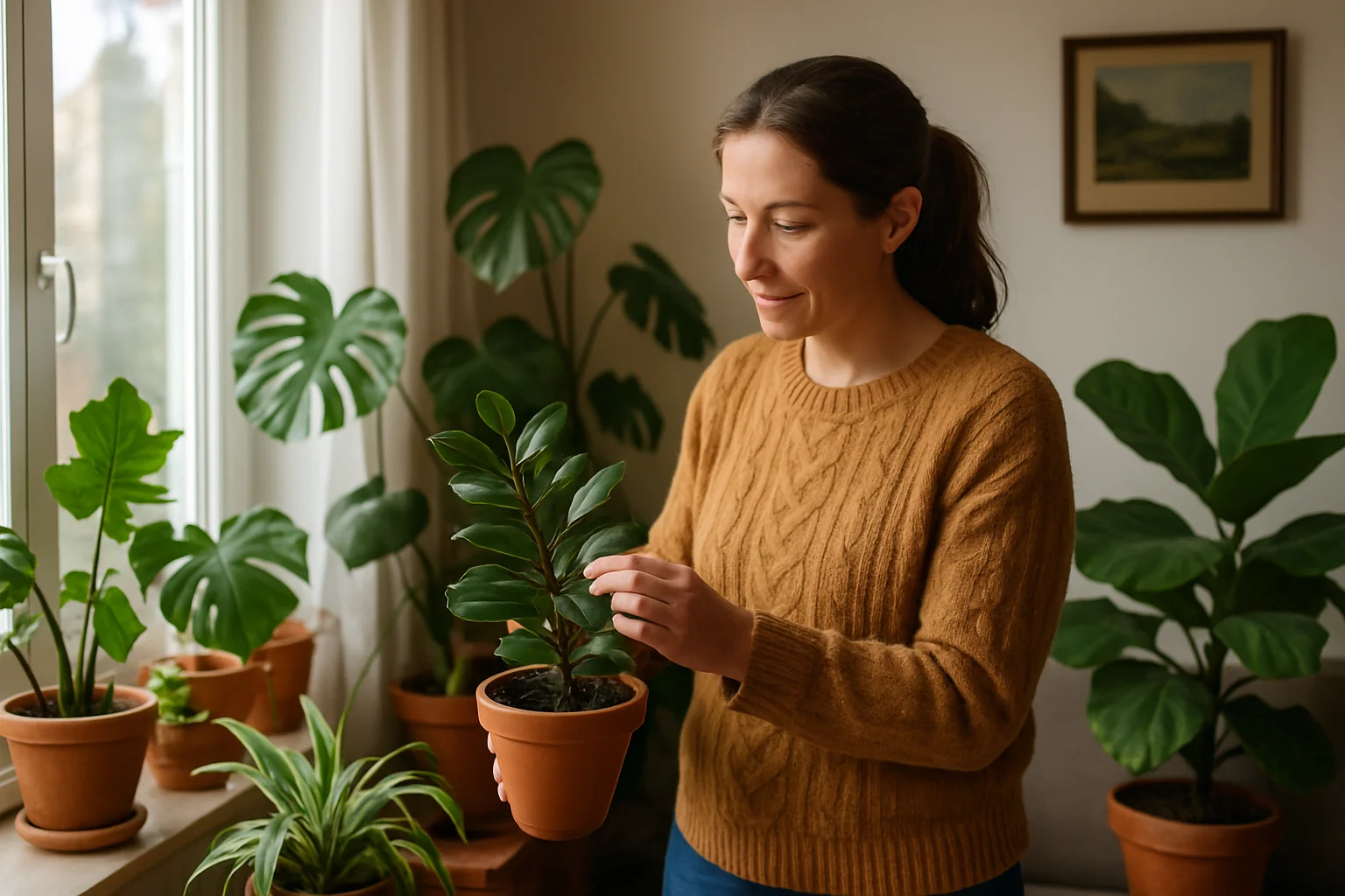 Cum am integrat plante de interior pentru iarnă