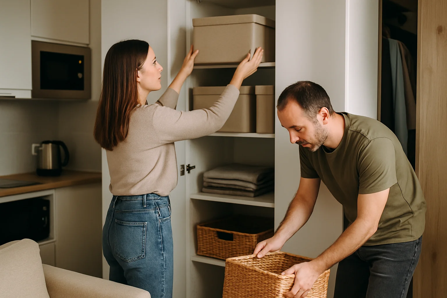 Cum am optimizat depozitarea într-un apartament de 45 mp