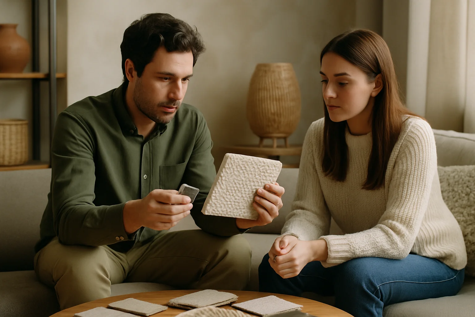 Cum să adaugi texturi tactile în designul interior