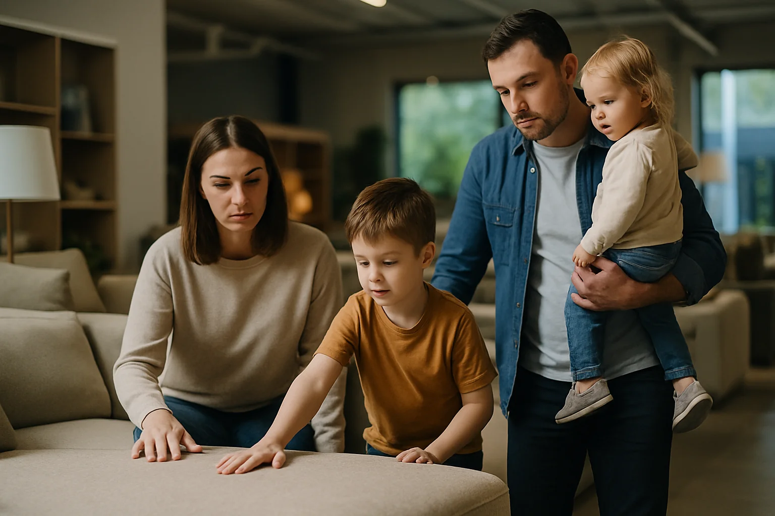 Cum să alegi o canapea durabilă pentru o familie cu copii