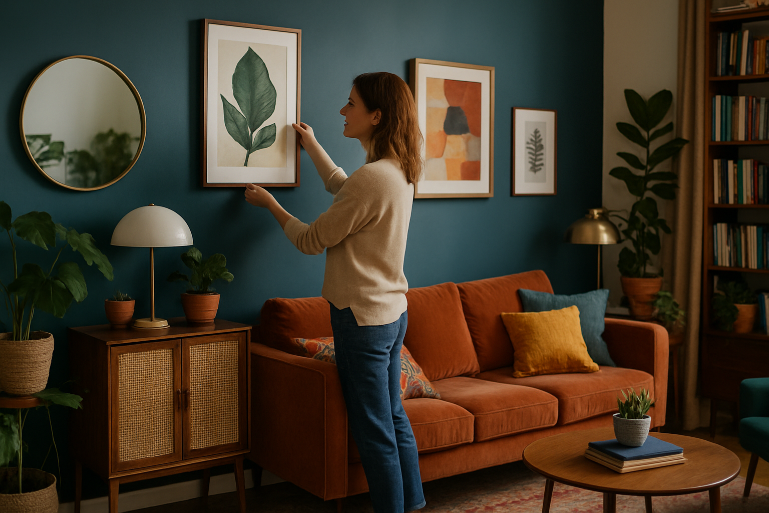 Cum să creezi o cameră cu stil eclectic cu gust