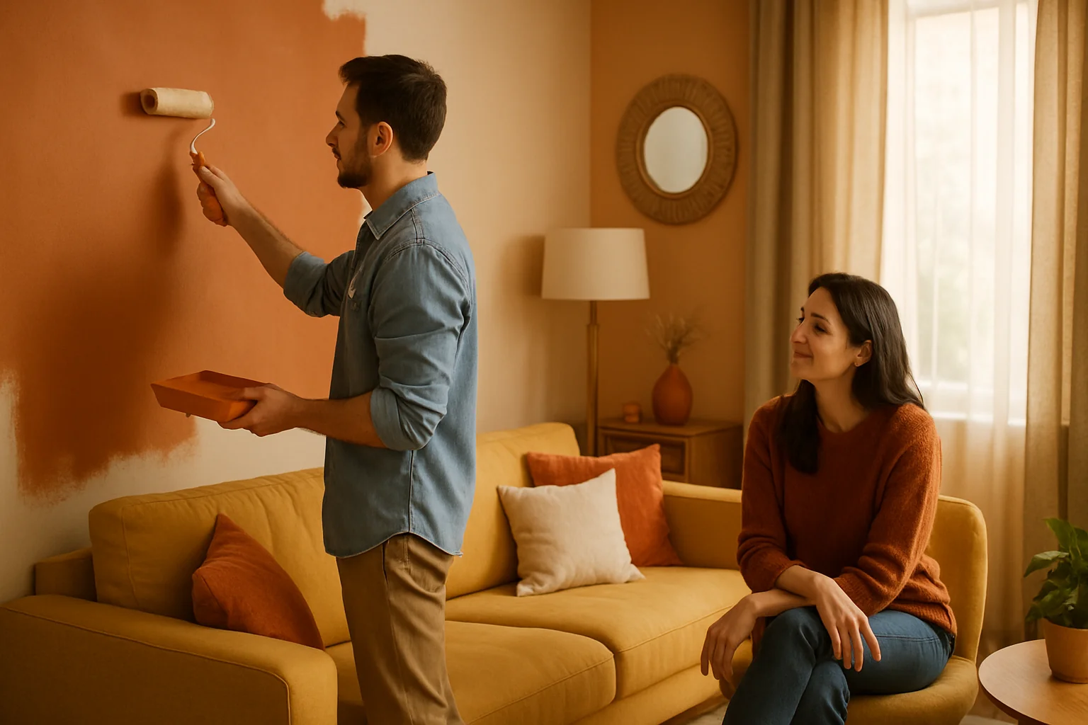 Cum să incorporezi culori calde în amenajarea casei