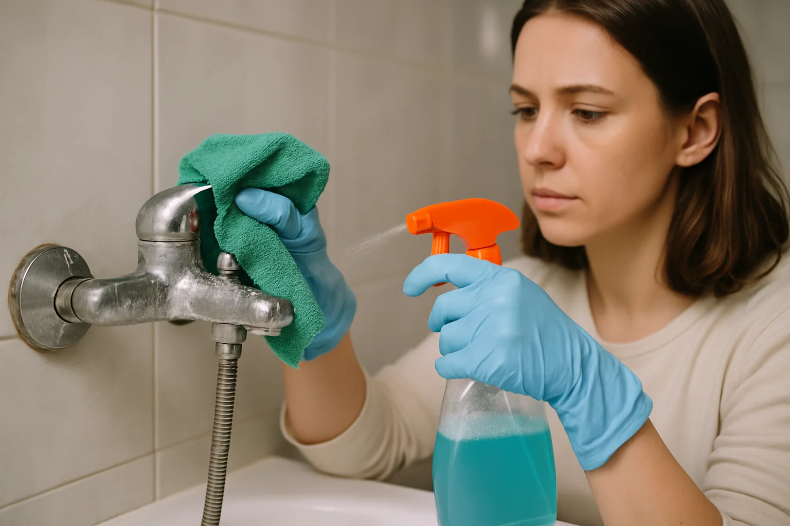 Cum să scapi de calcar și depuneri din baie: soluții eficiente