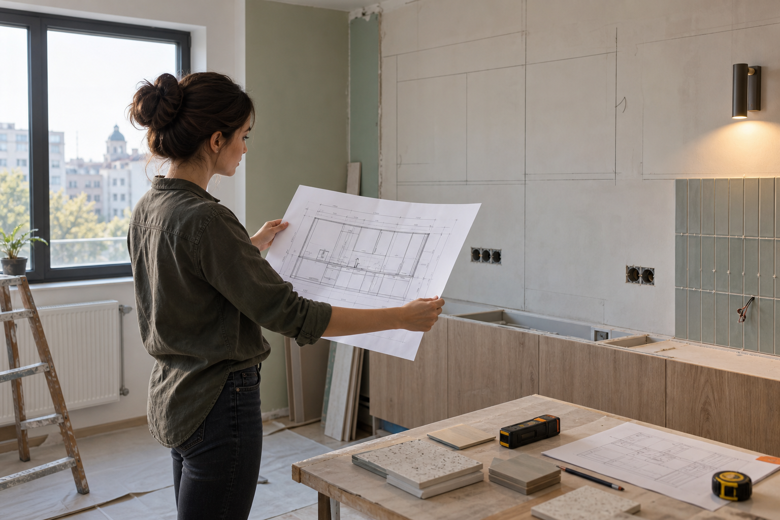 Desfășurată de perete în design interior: cote, finisaje și detalii de verificat