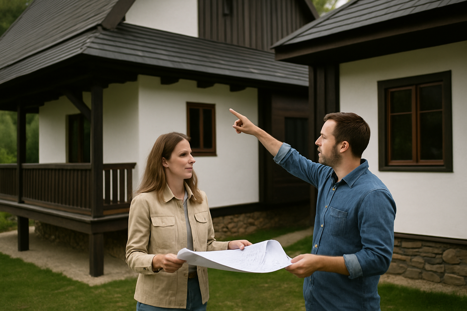 Design pentru case tradiționale reinterpretate modern