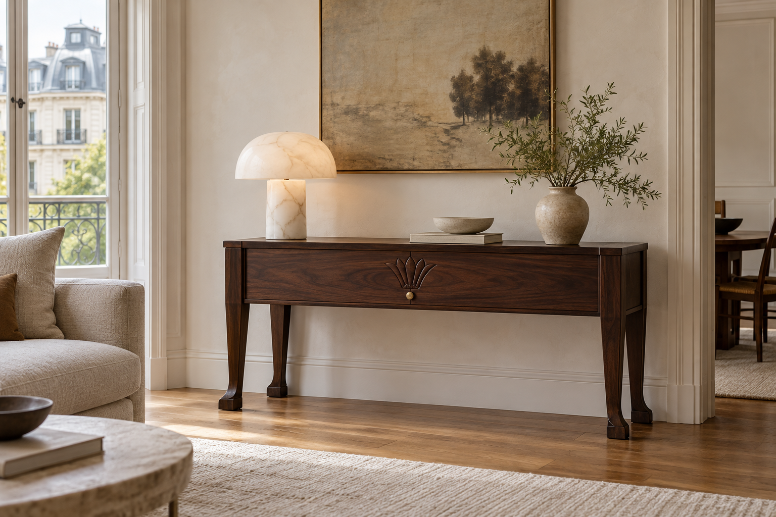 Egyptian Revival în amenajări: mobilier, motive și dozaj contemporan