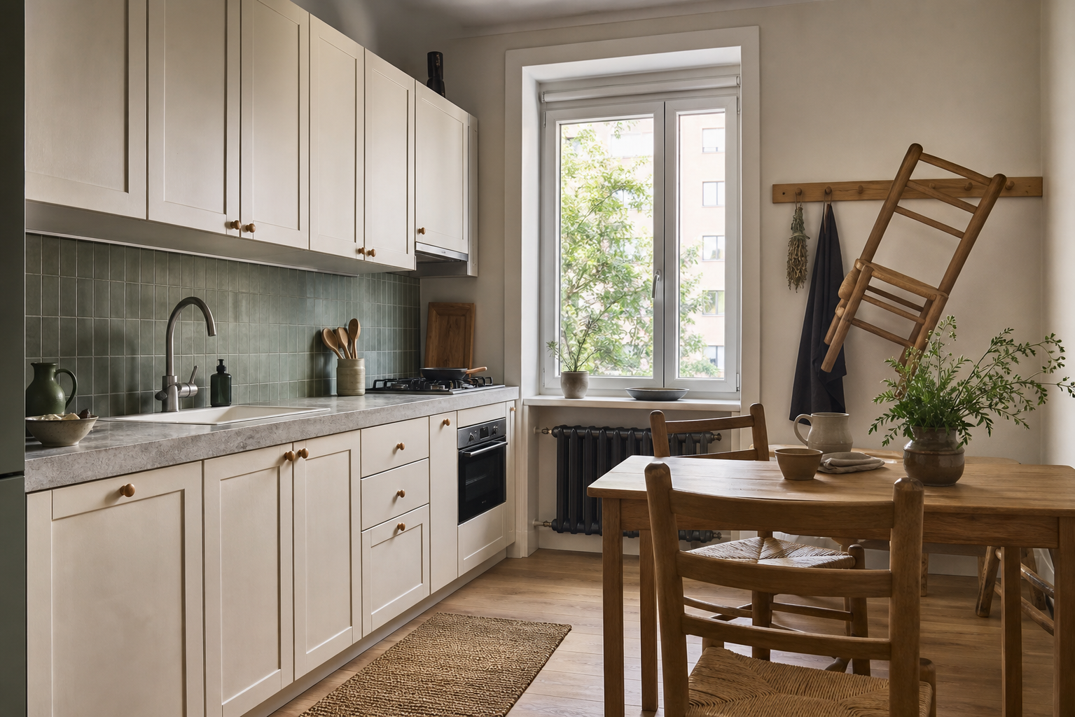Stilul Shaker în amenajări: fronturi, culori și mobilier fără decor în exces