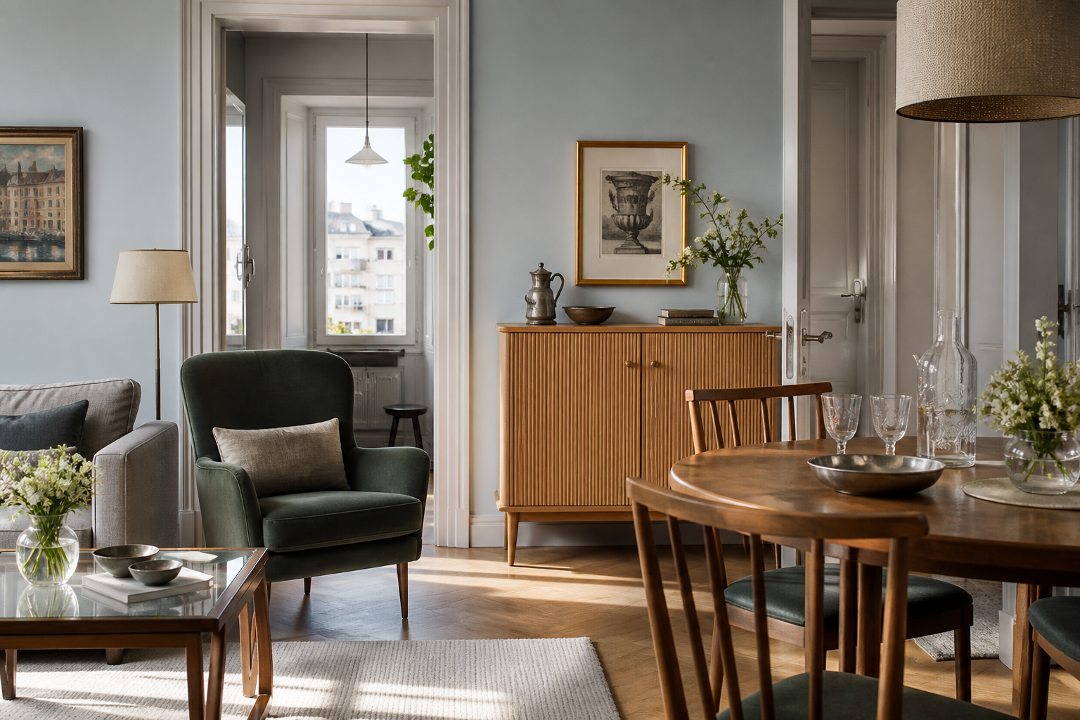 Swedish Grace în amenajări: clasicism nordic fără decor rigid