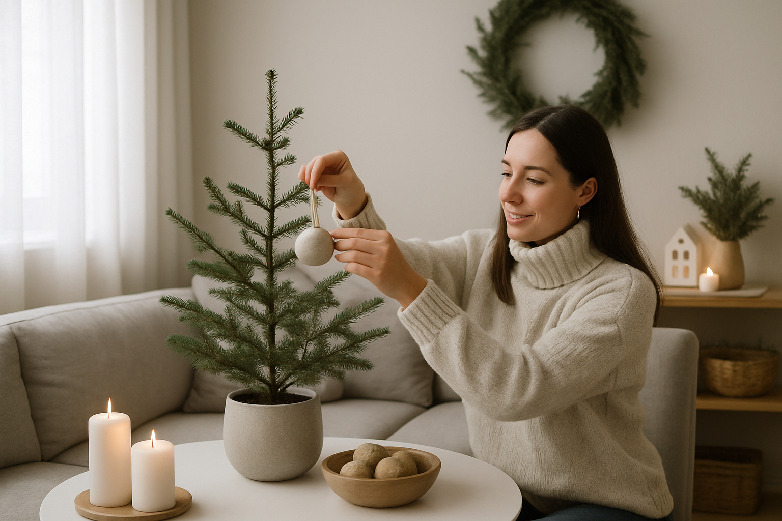 Top trucuri pentru decor minimalist de iarnă