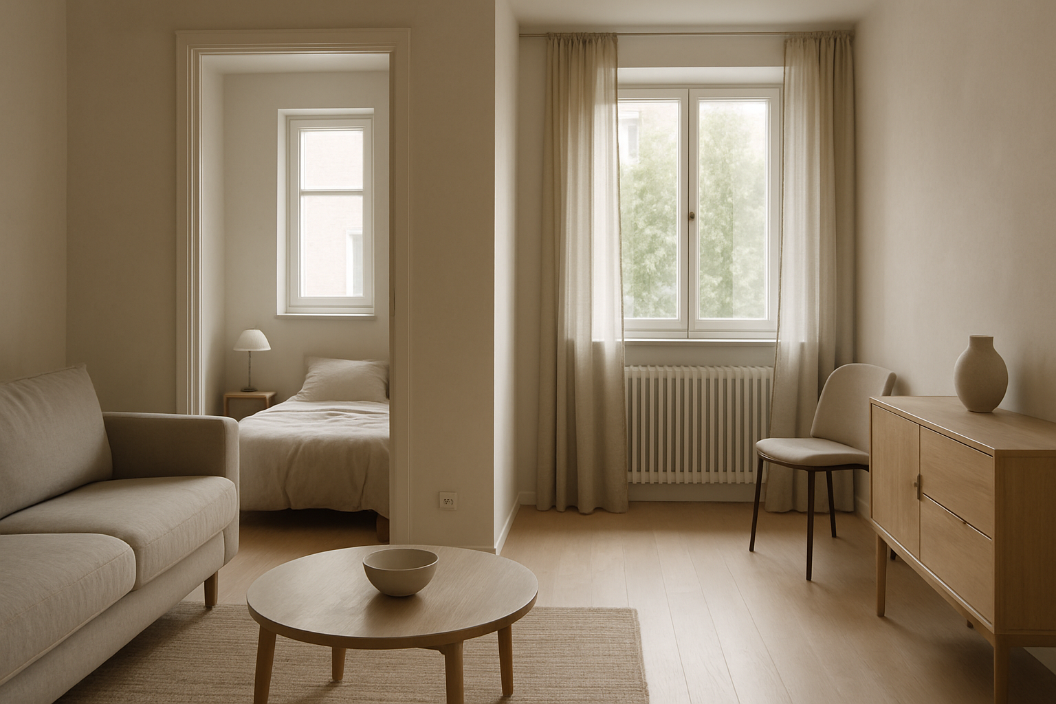 Design interior apartament 2 camere: soluții și costuri în București